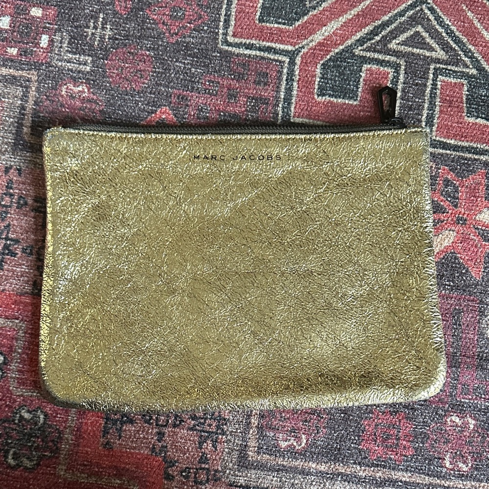 Marc Jacobs Metallic Gold Clutch